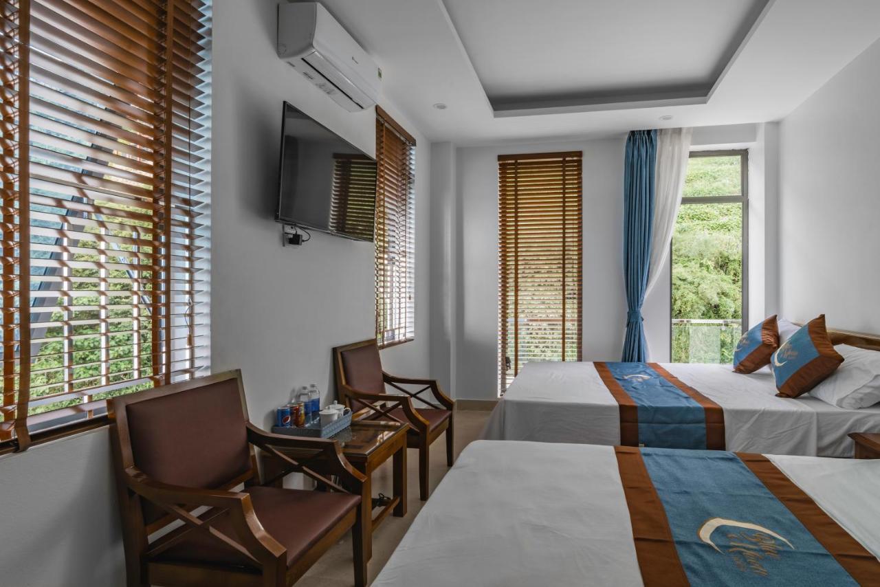Hotel Blue Moon Tam Ðảo Esterno foto