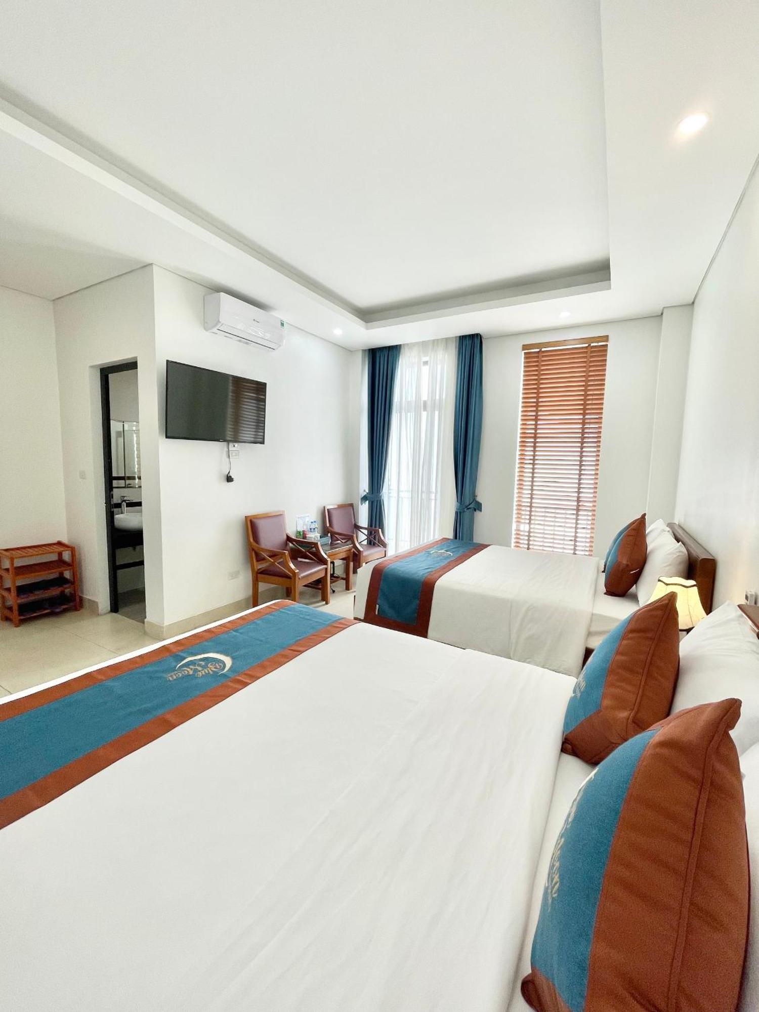 Hotel Blue Moon Tam Ðảo Esterno foto