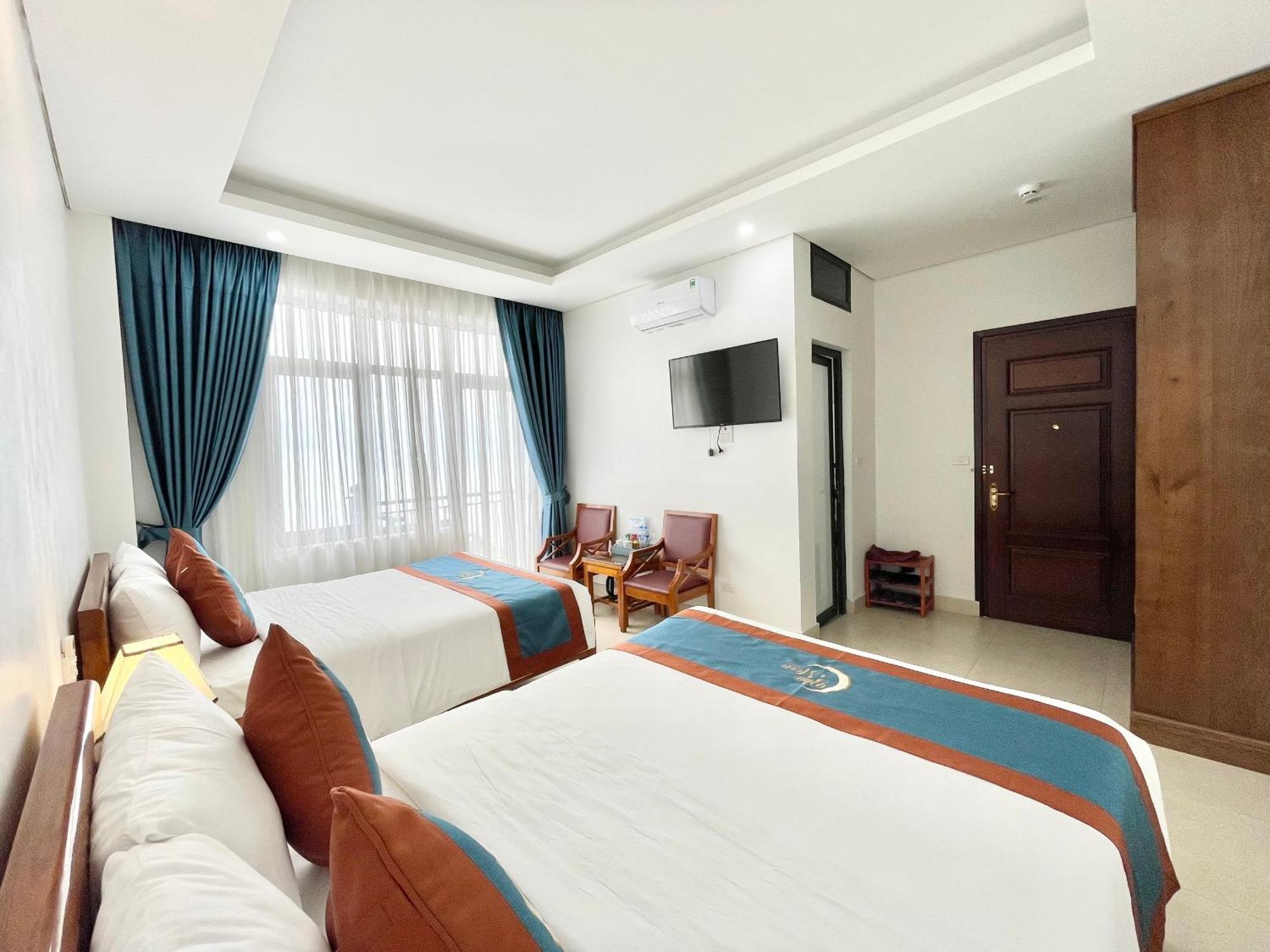 Hotel Blue Moon Tam Ðảo Esterno foto