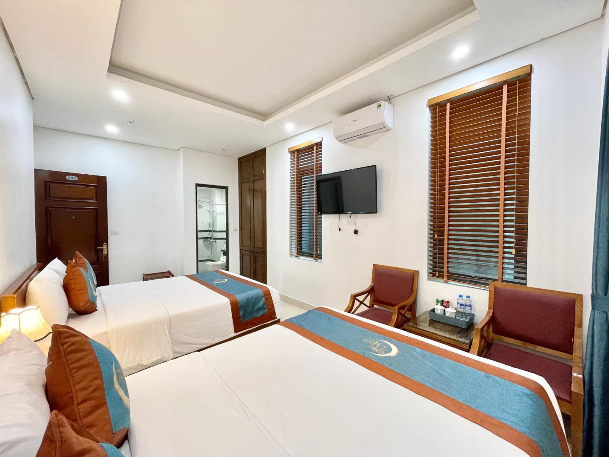 Hotel Blue Moon Tam Ðảo Esterno foto